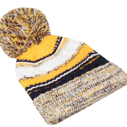 Knitted Pom Pom Toque